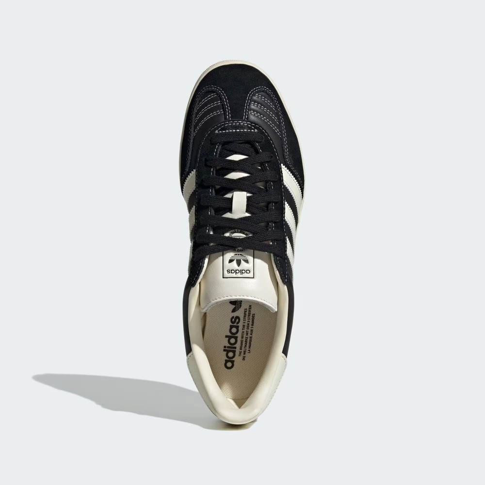 11.5M - [New] Men's adidas Gazelle Indoor Shoes Black JQ8385 - Picture 2 of 8